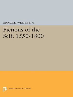 cover image of Fictions of the Self, 1550-1800